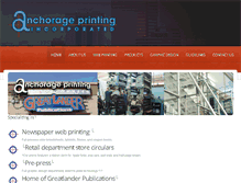 Tablet Screenshot of anchorageprinting.com